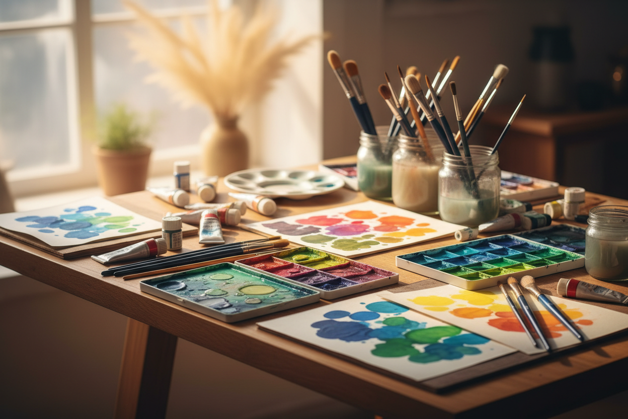 Watercolour Table