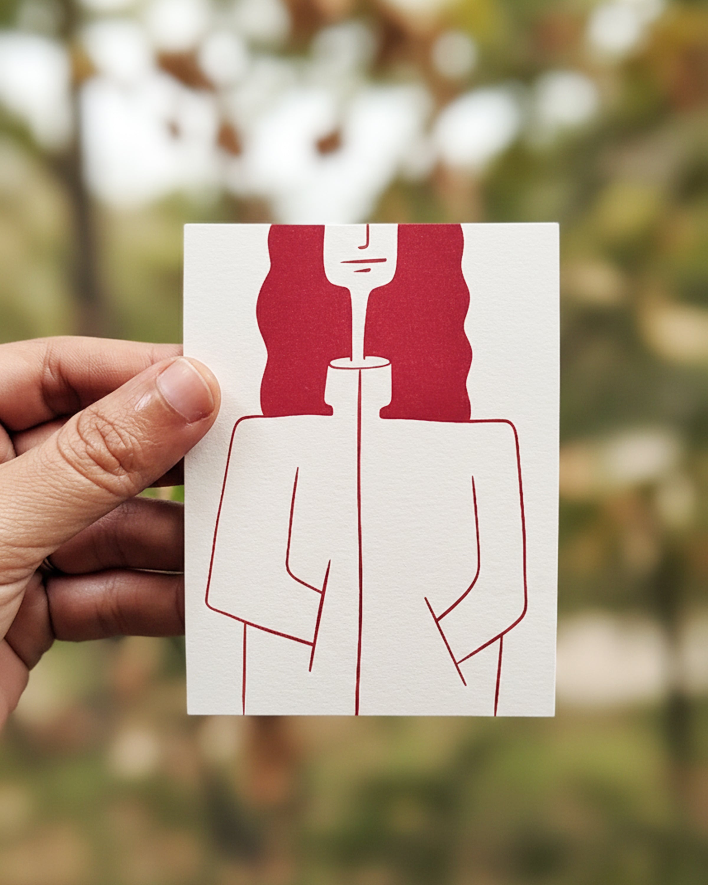 Pockets Full of Thoughts ( 3" x 4" )