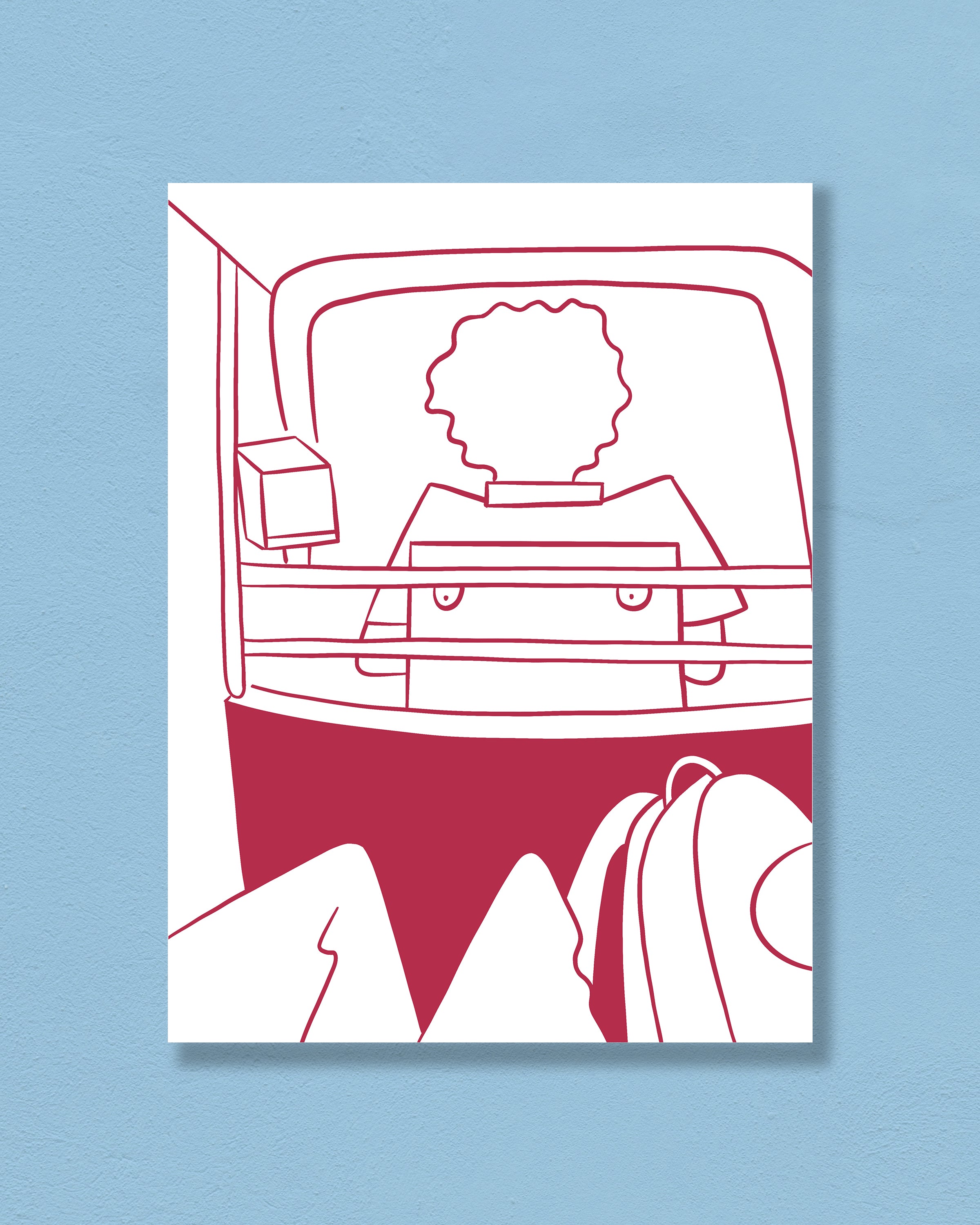 Ride ( 3" x 4" )