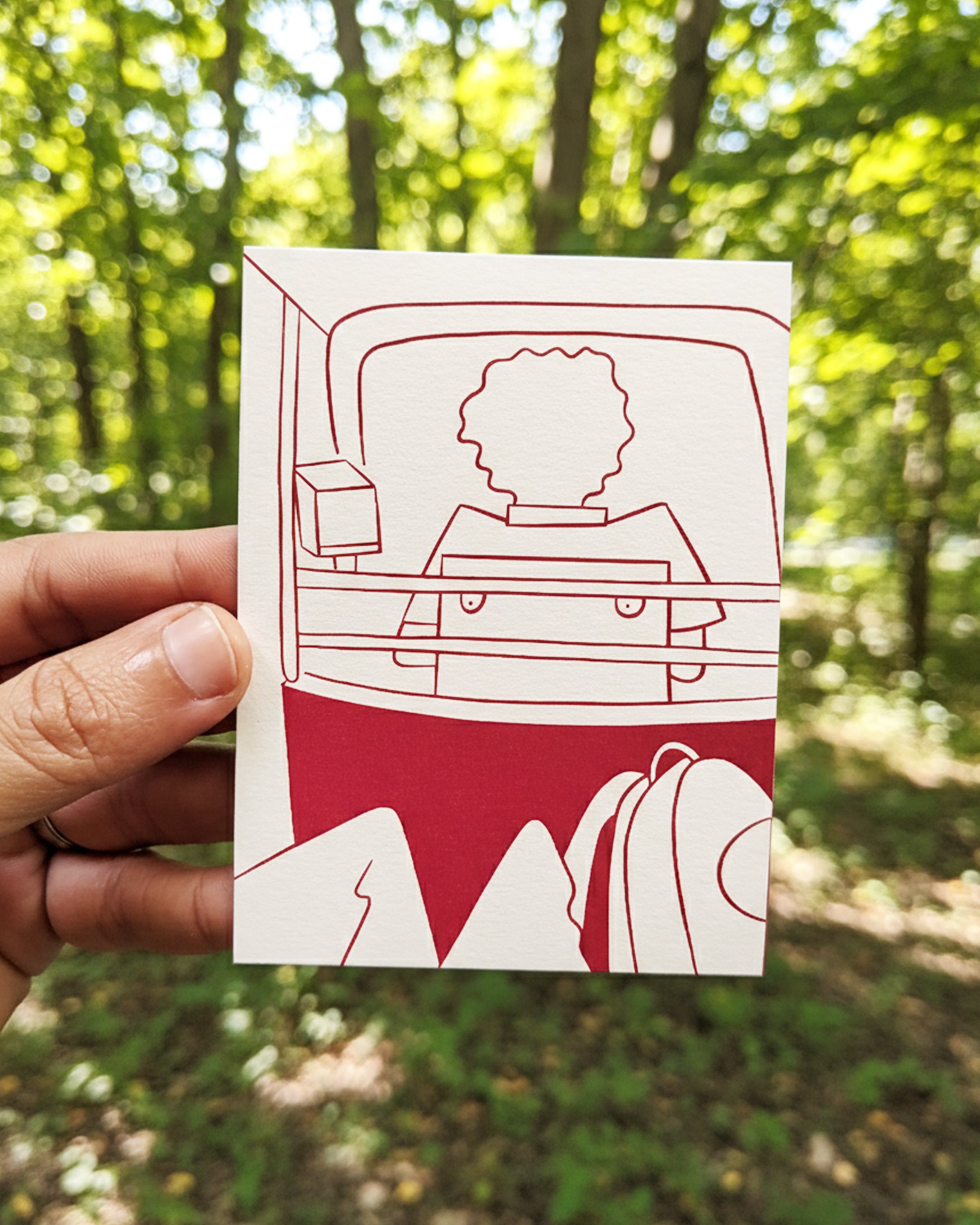 Ride ( 3" x 4" )