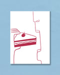 Piece of Cake ( 3" x 4" )