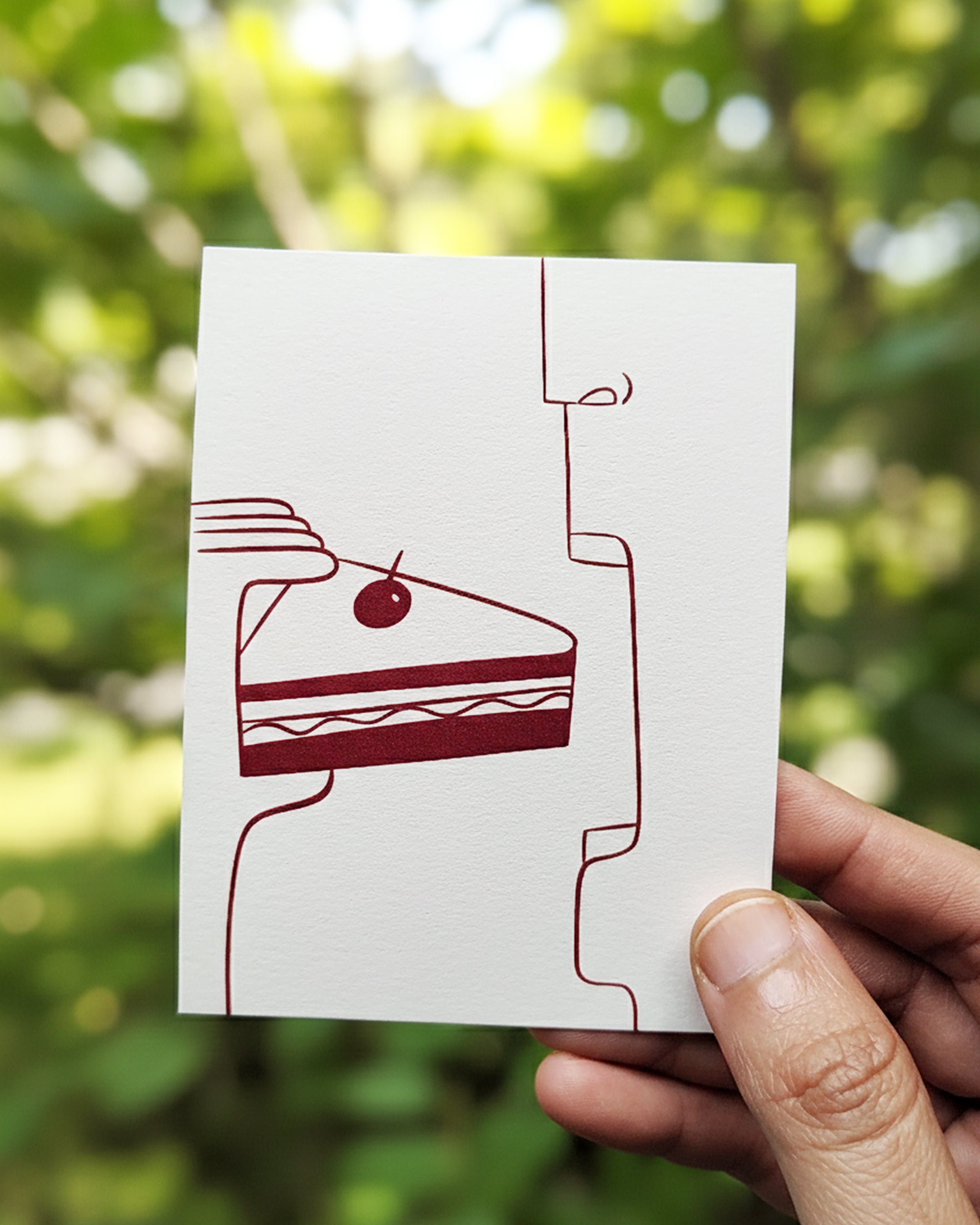 Piece of Cake ( 3" x 4" )