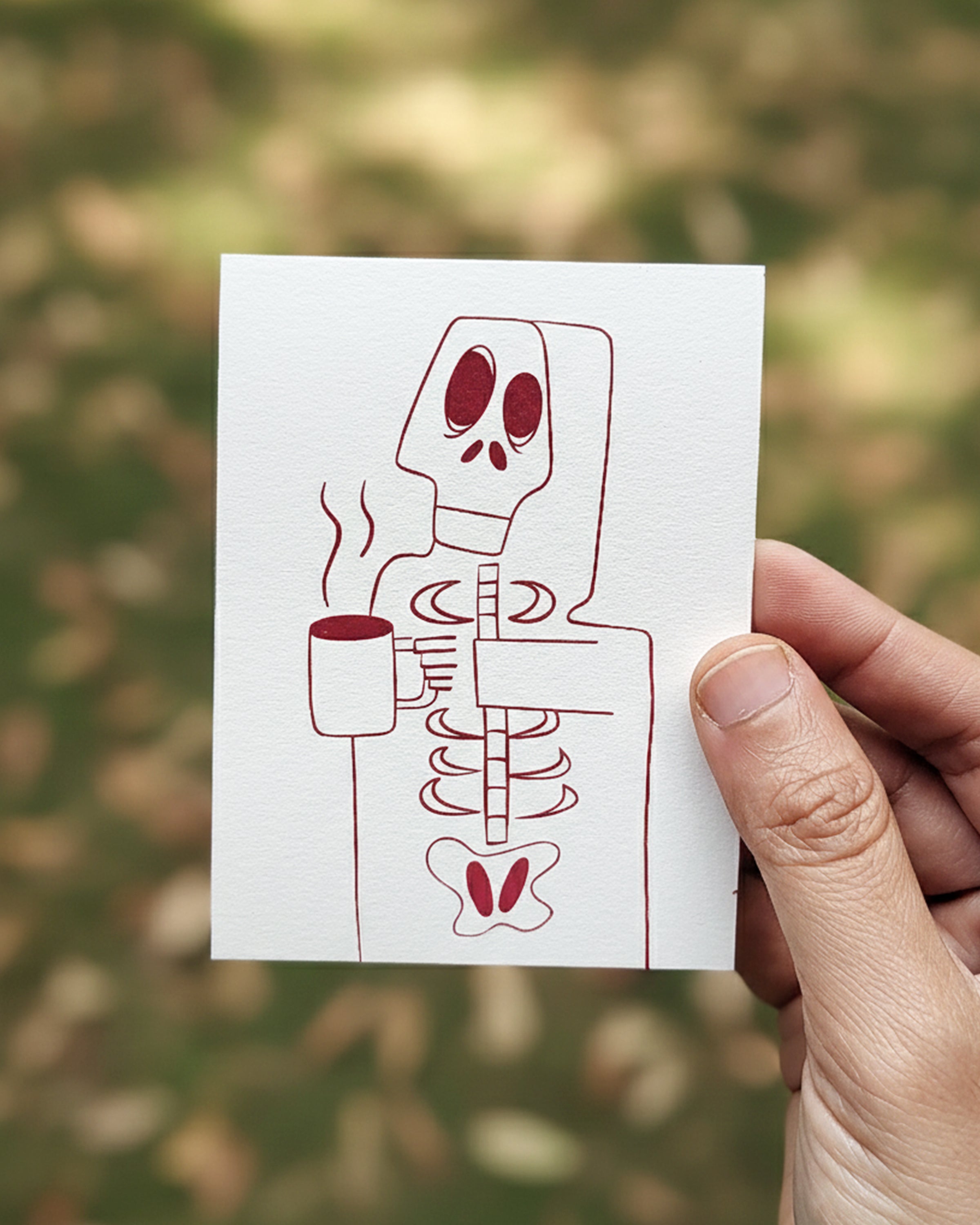 Not a Morning Person ( 3" x 4" )