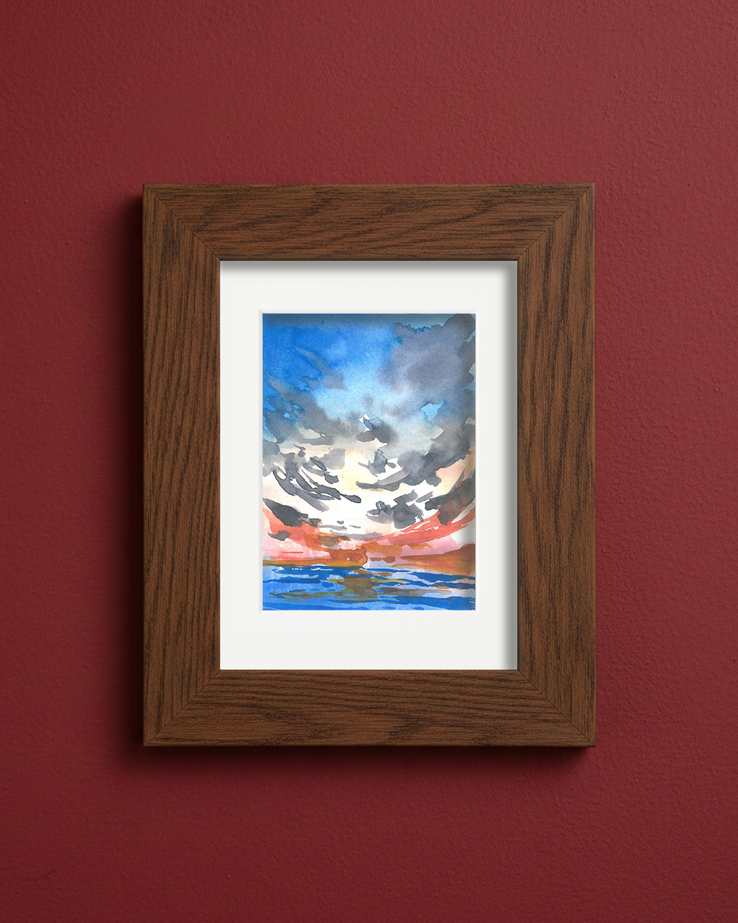 The Storm ( 5" x 7" )