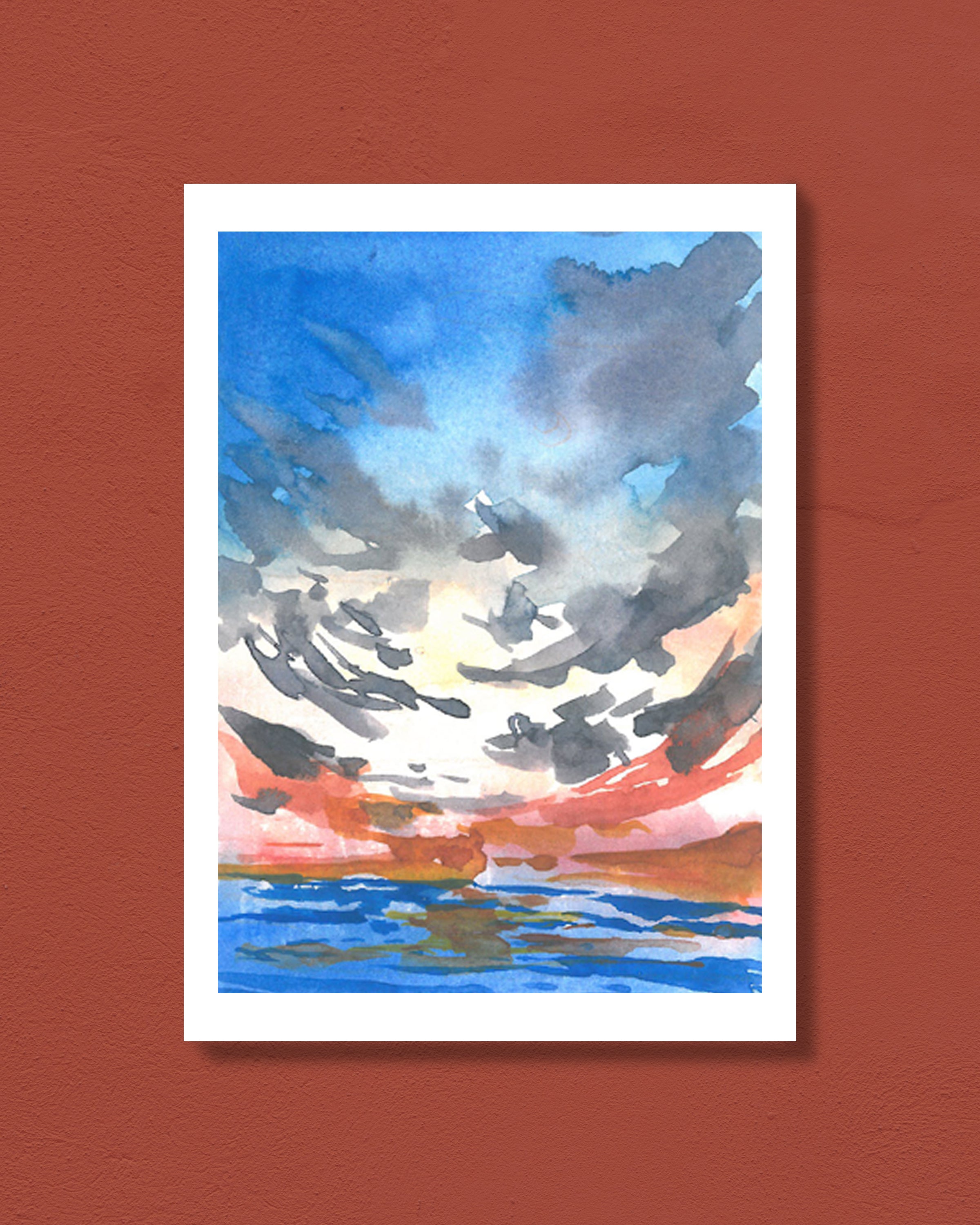 The Storm ( 5" x 7" )