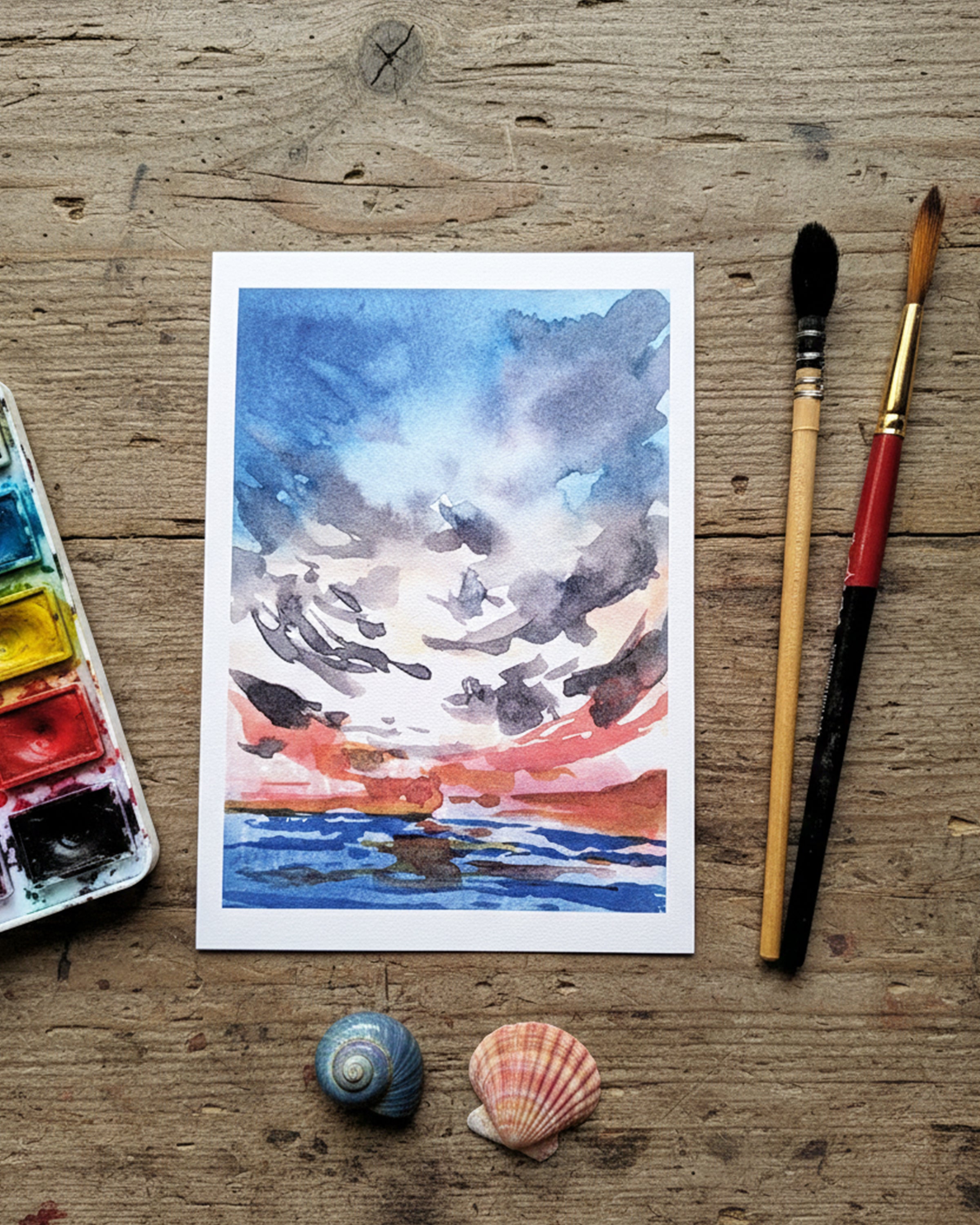 The Storm ( 5" x 7" )