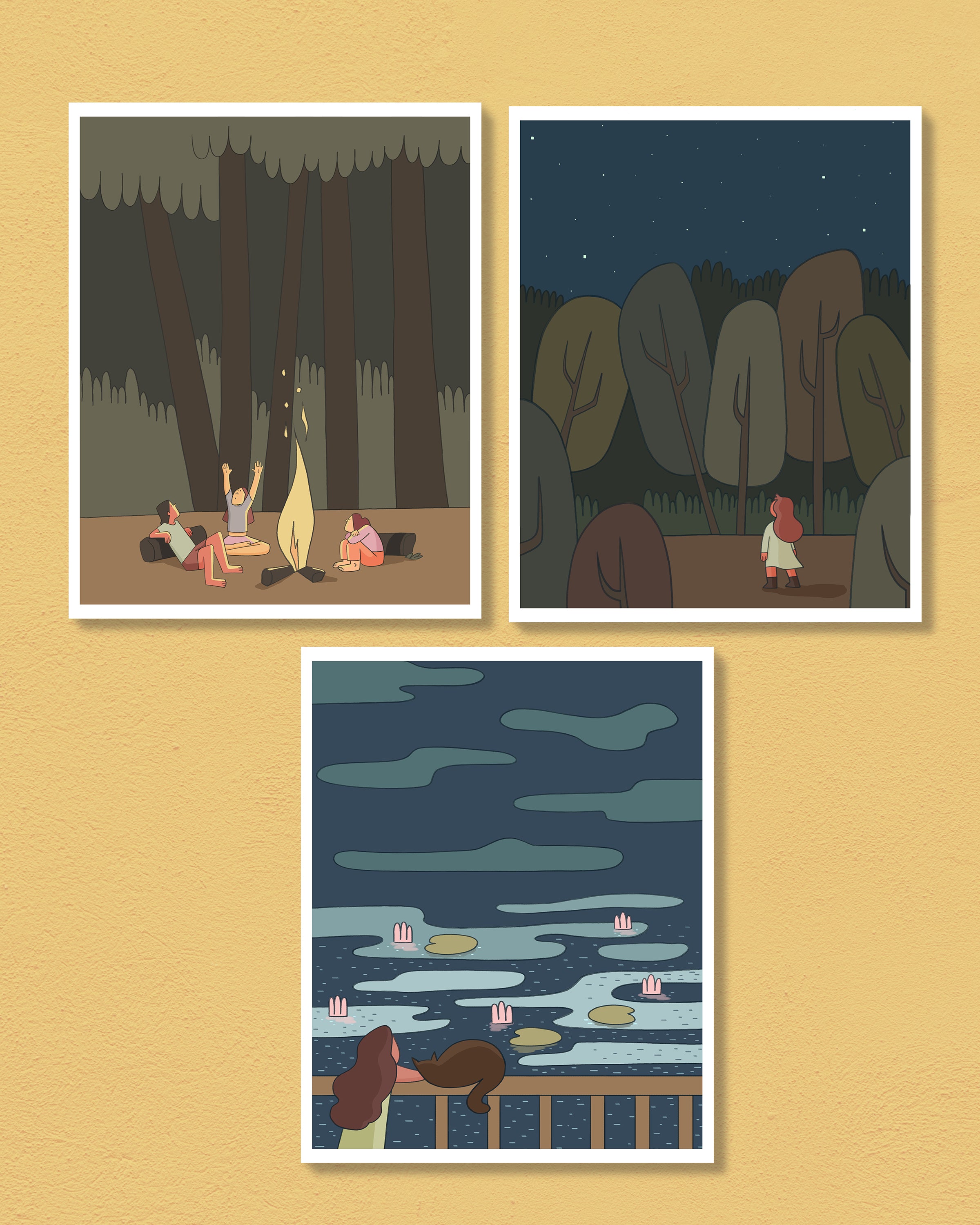 The Forest Combo ( 8" x 10" each )