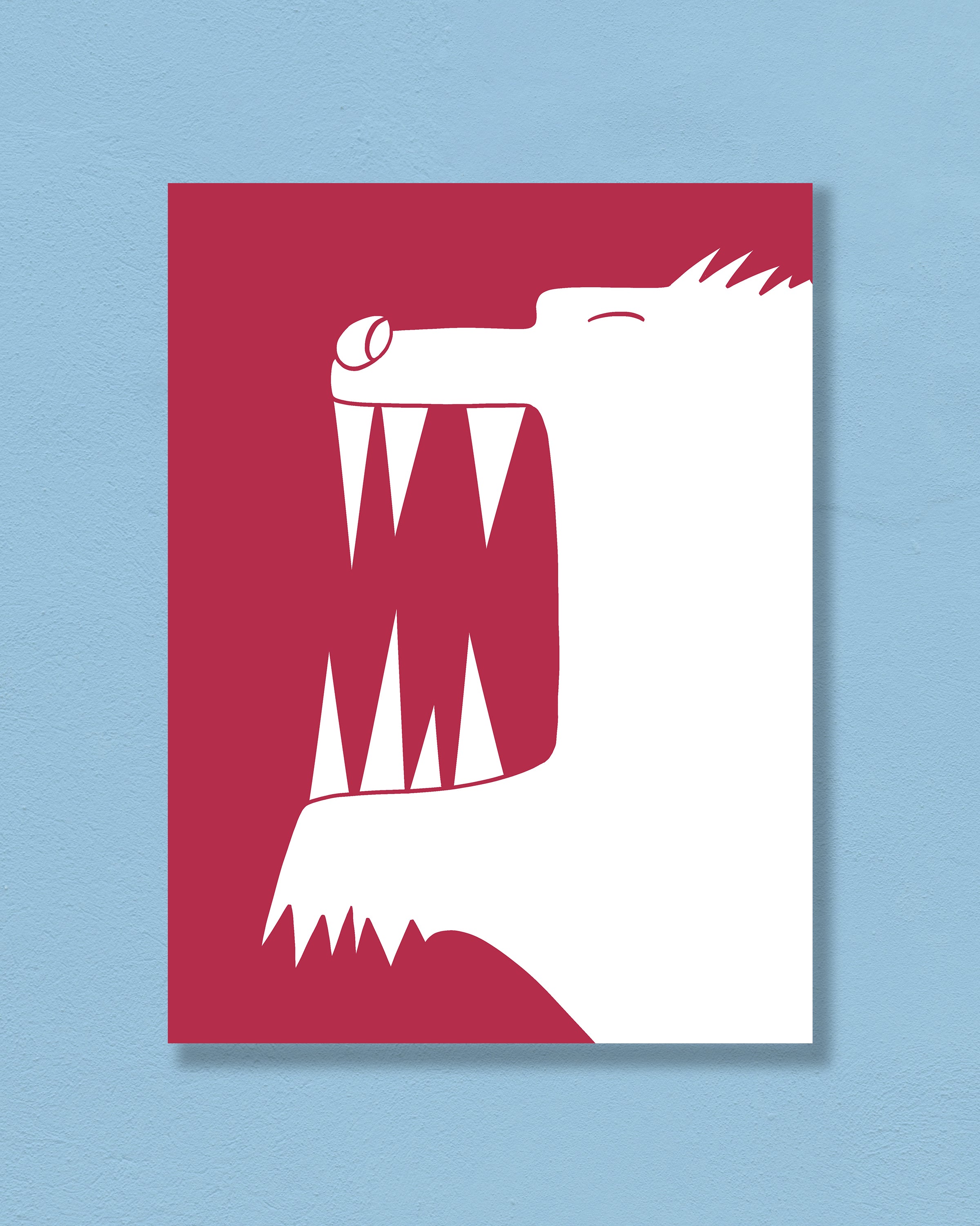 Wolf ( 3" x 4" )