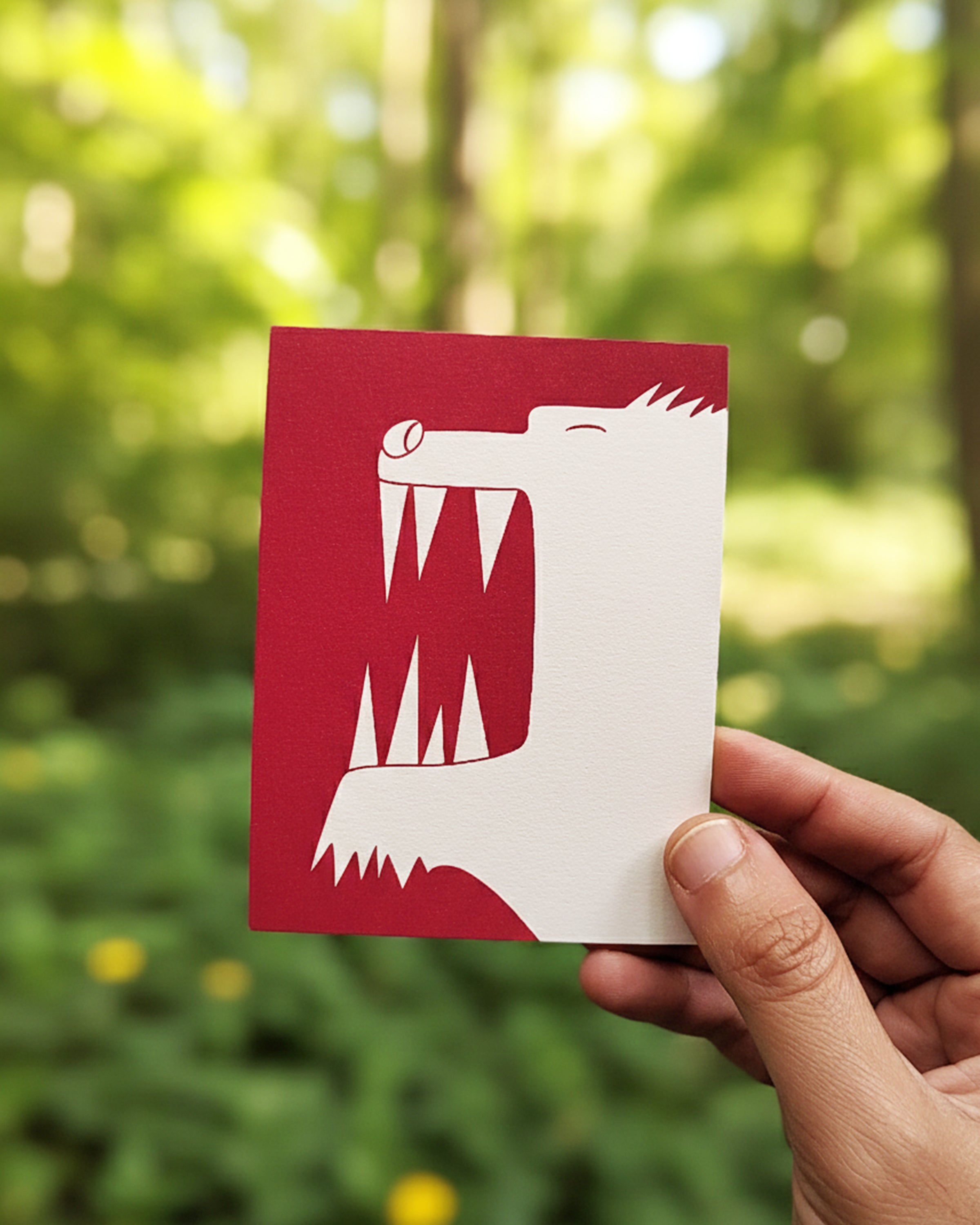 Wolf ( 3" x 4" )
